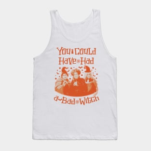 Halloween gift, Hocus pocus, You could have had a bad witch shirt, Sanderson sisters shirts Tank Top